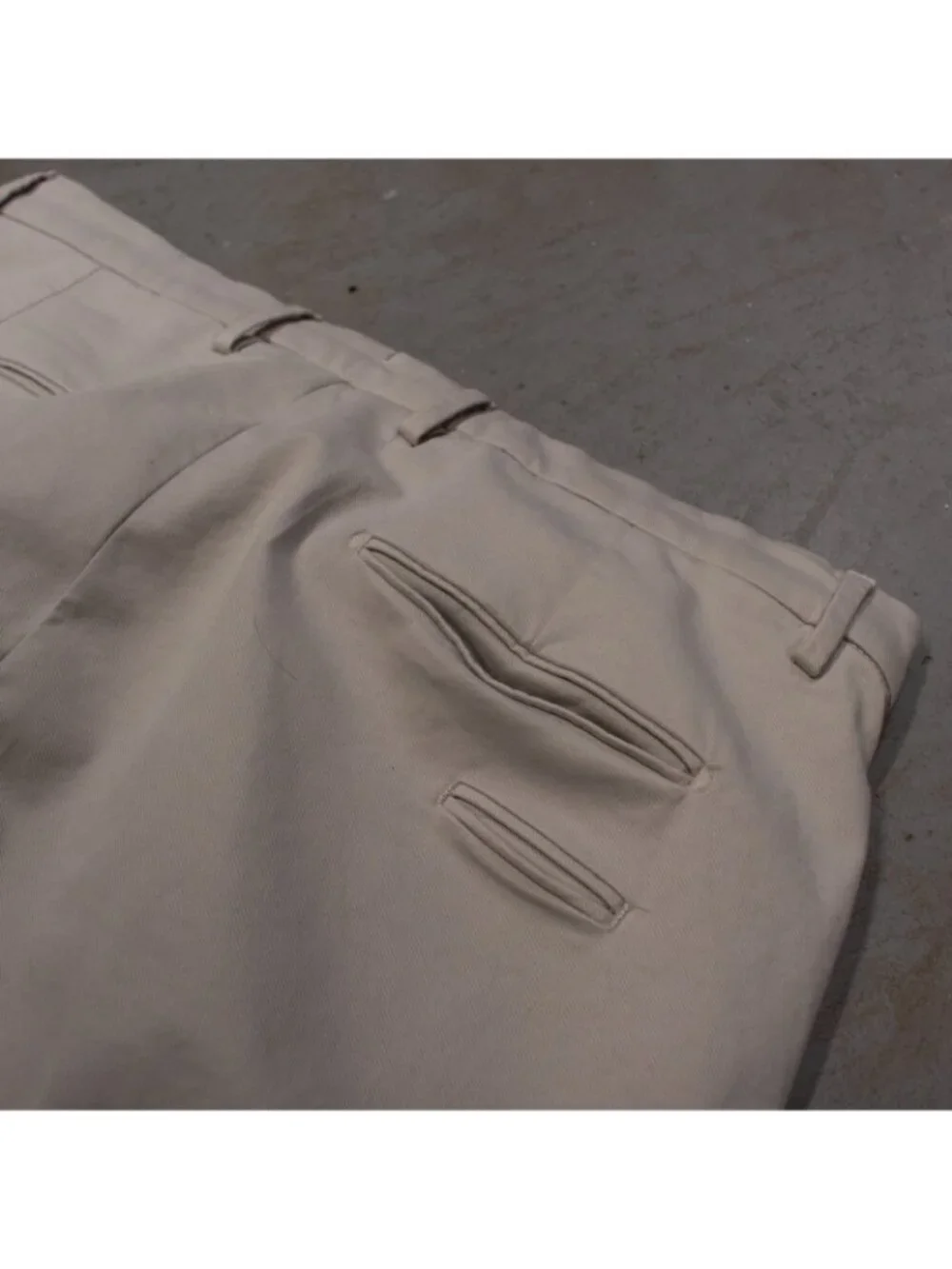 Briglia 1949 Stretch Chinos Mens Pants Stretch Cotton Slim Fit Italy Tan 32x29
